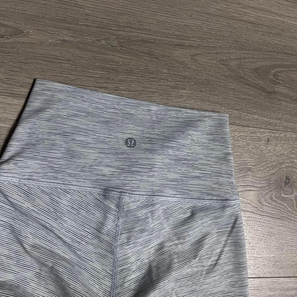 Lululemon Wunder Under 25" Inseam Grey Leggings - Picture 1 of 6